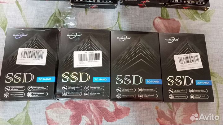 SSD диски Walram 120, 256, 500, 512 Gb новые