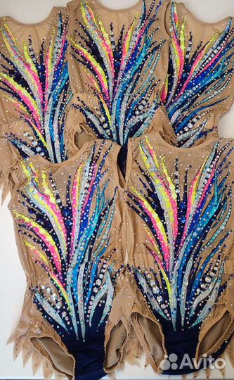 Групповые купальники для художественной гимнастики