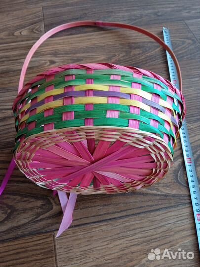 Корзина плетеная, Корзина из ивовой лозы