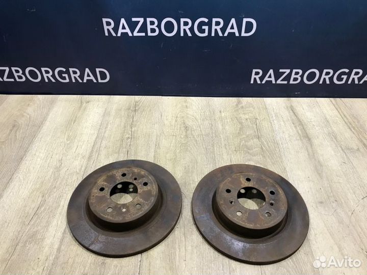 Тормозной диск задний Nissan Qashqai J11 1.2 HRA