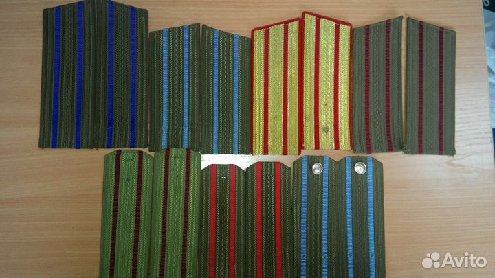 Погоны офицерские СССР