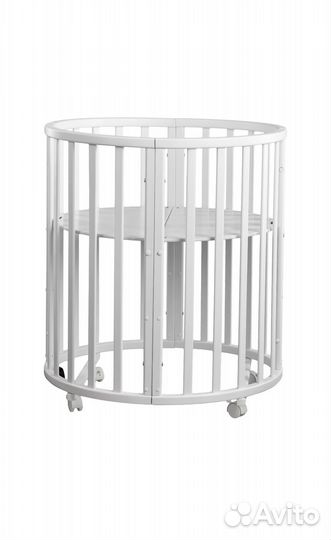 Детская кровать трансформер круглая