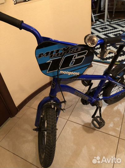 Велосипед mongoose 16