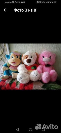 Мягкие игрушки в отличном состоянии