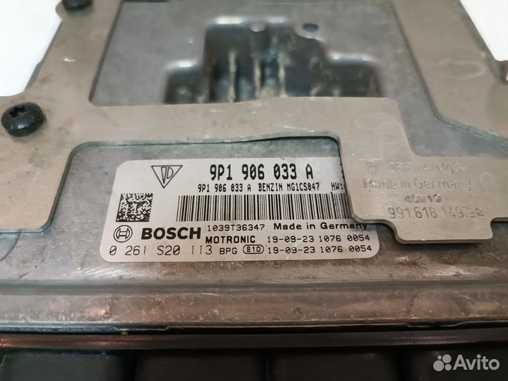 Блок управления двигателем Porsche 991 2019г
