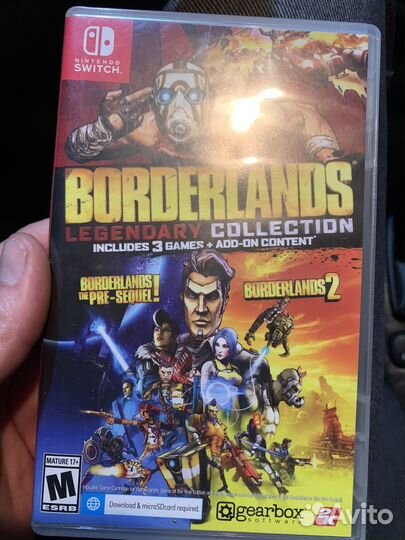 Borderlands legendary collection switch
