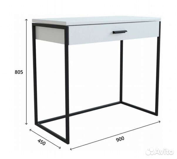 Консольный столик с ящиком