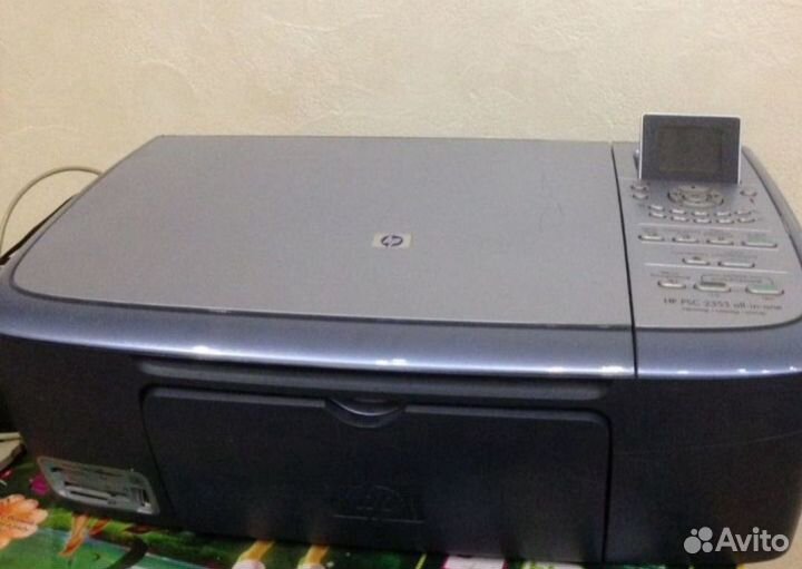 Hp psc 2353 all-in-one принтер сканер копир