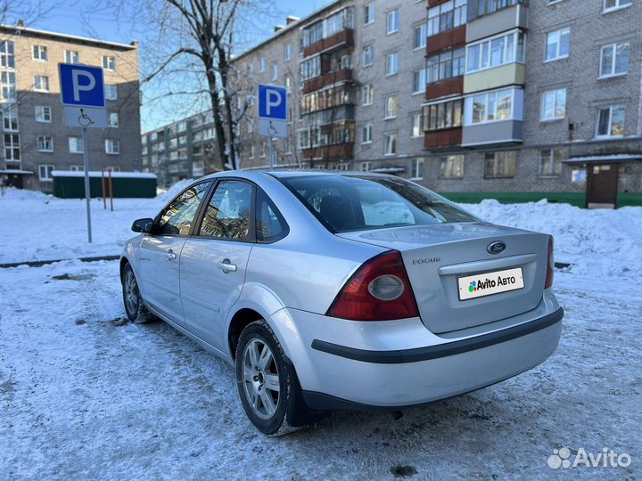 Ford Focus 1.6 МТ, 2005, 225 000 км