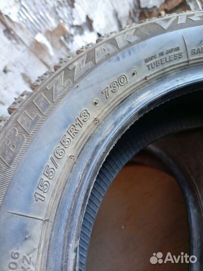 Bridgestone Blizzak VRX 155/65 R13 73Q