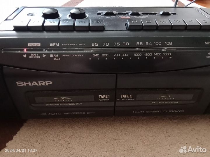 Магнитофон Sharp