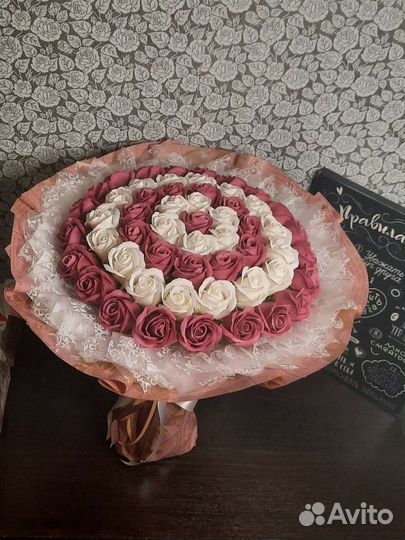 Мыльные букеты