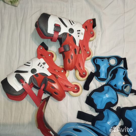 Детские ролики и защита