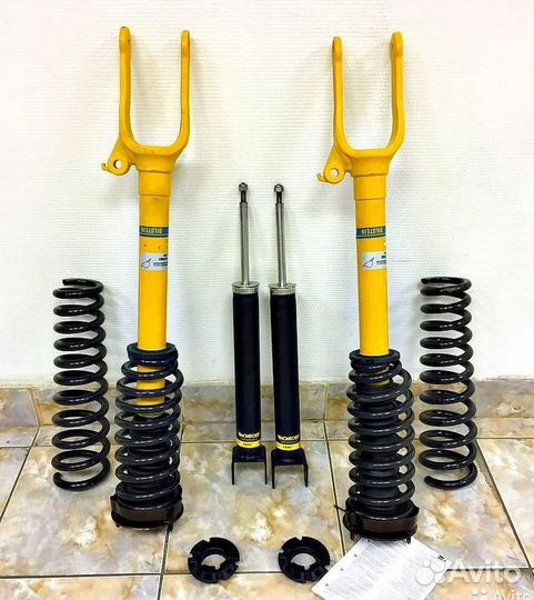 Комплект для перехода с пневмы на пружины