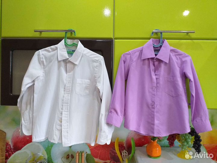 Рубашки, брюки, жилетки в школу