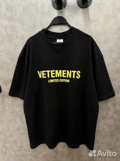 Футболка vetements мужская