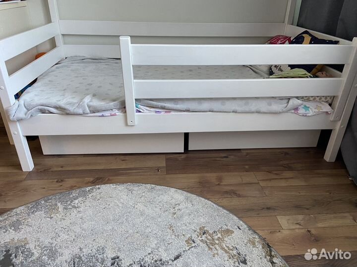 Двухъярусная кровать домик бу