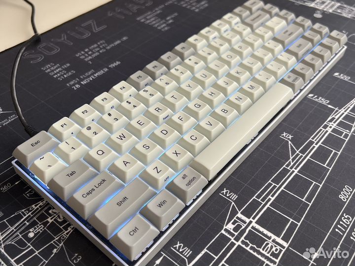 Клавиатура Vortex Race 3 RGB Cherry MX Red