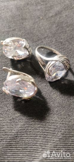 Серебряный комплект