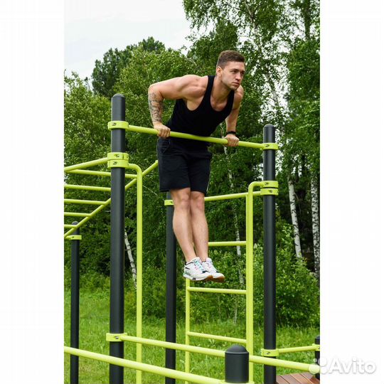 Воркаут (рукоход, швед. стенка) W237