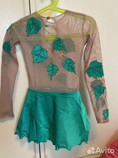 Костюм (купальник) для фигурного катания,худ.гимн