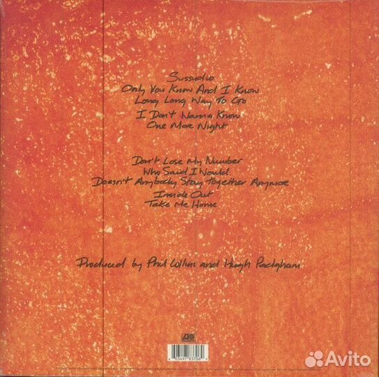 Виниловая пластинка Phil Collins - No Jacket Requi