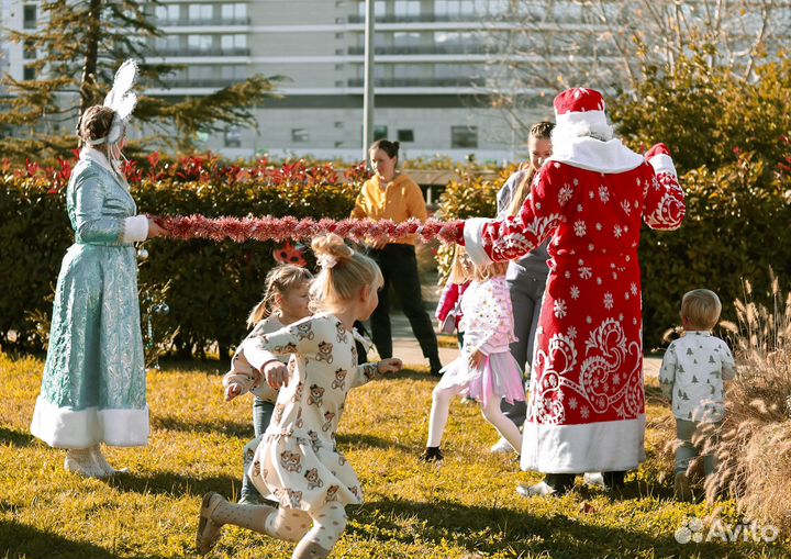 Дед Мороз и Снегурочка на дом, корпоратив, детсад