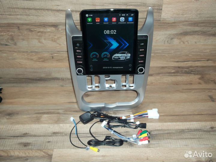 Магнитола Renault Logan Tesla Android