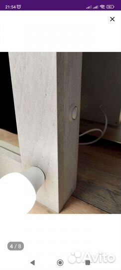 Зеркало макияжное с подсветкой 70*80см