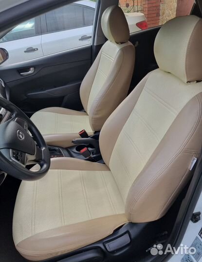 Чехлы на Hyundai Solaris