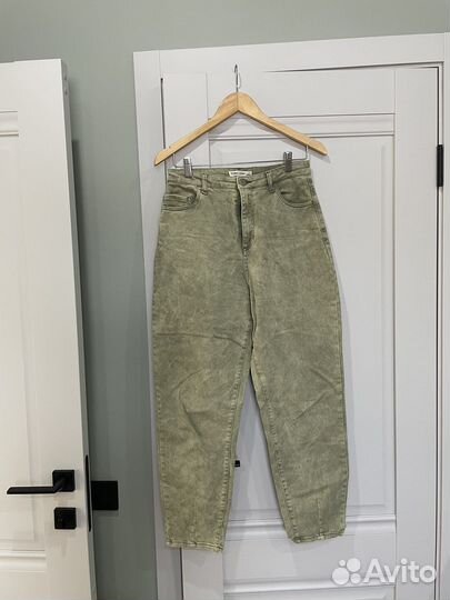 Джинсы мом размер М