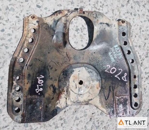 Защита двс передний toyota land cruiser prado