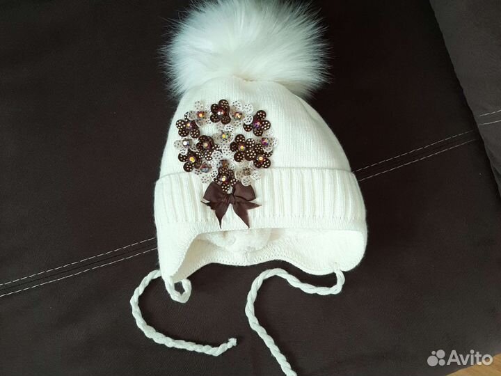 Шапка зимняя для девочки 3 4 года