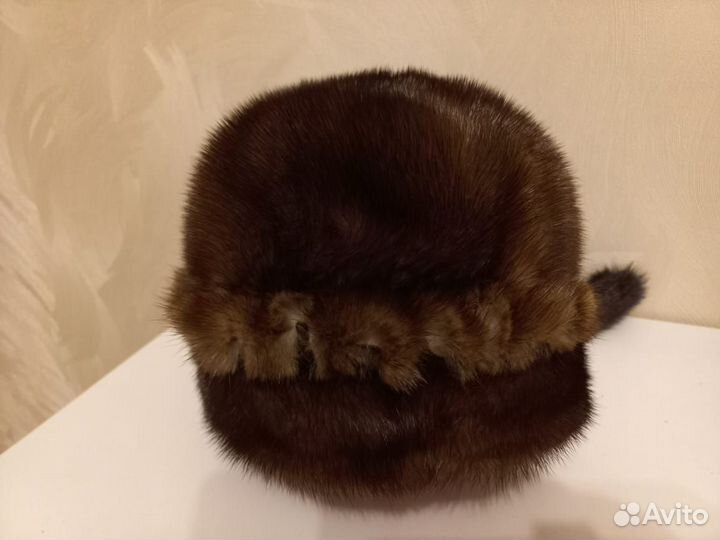 Шапка норковая женская новая