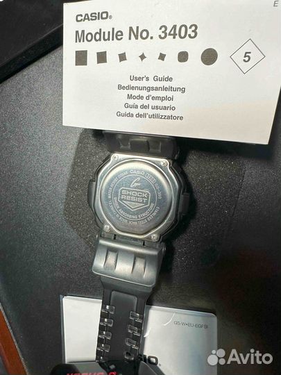 Японские наручные часы Casio G-Shock GD-350-1E