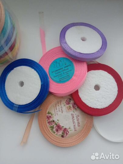 Атласные ленты 6 мм и другое