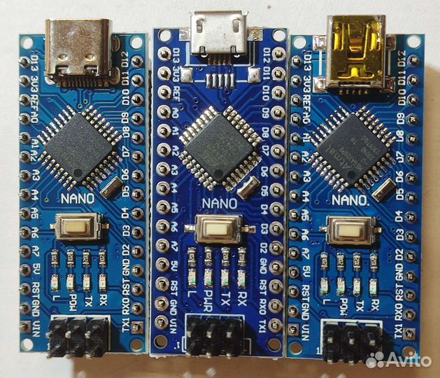 Arduino Nano V3 Atmega328p-16 USB и разные фенечки