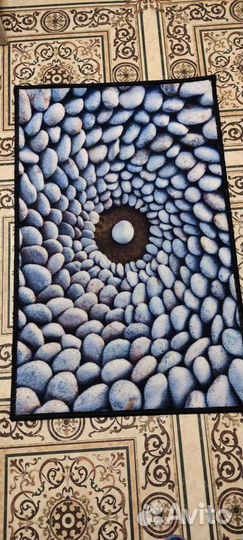 Коврик на резиновой основе ворсовой