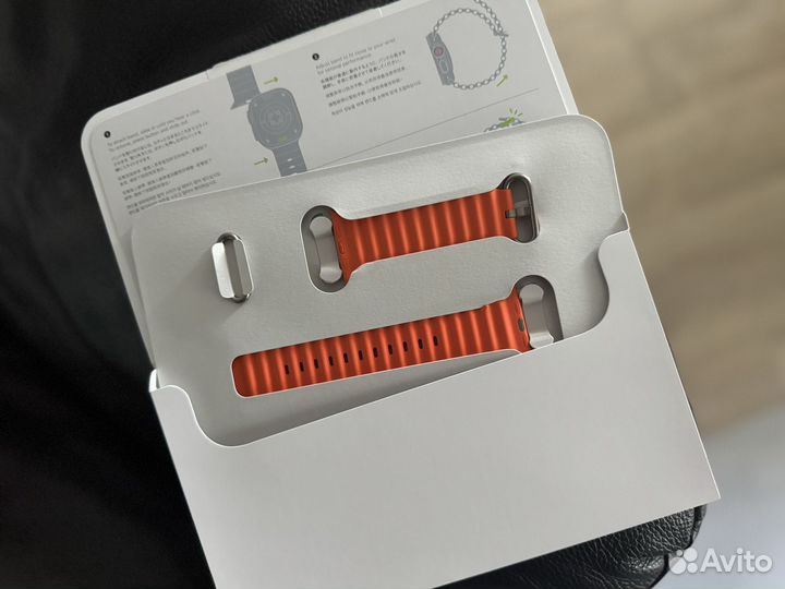 Ремешок Apple Watch Ultra 2 Orange Ocean band