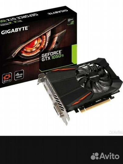 Видеокарта Gigabyte Geforce GTX 1050Ti 4G