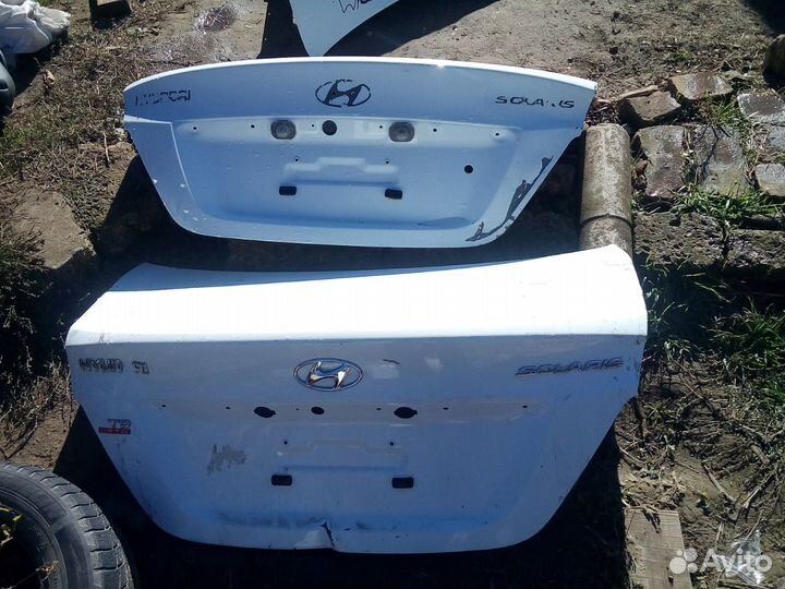Хендай солярис крышка багажника седан В наличие