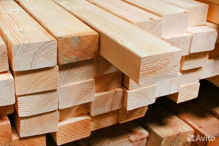 Брус камерная сушка, сосна 190х190мм, доставка
