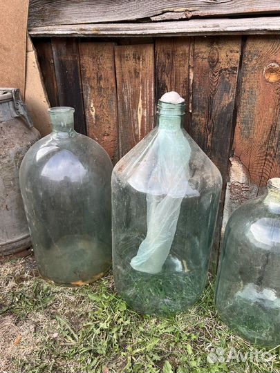 Бутыль стеклянная 20 литров