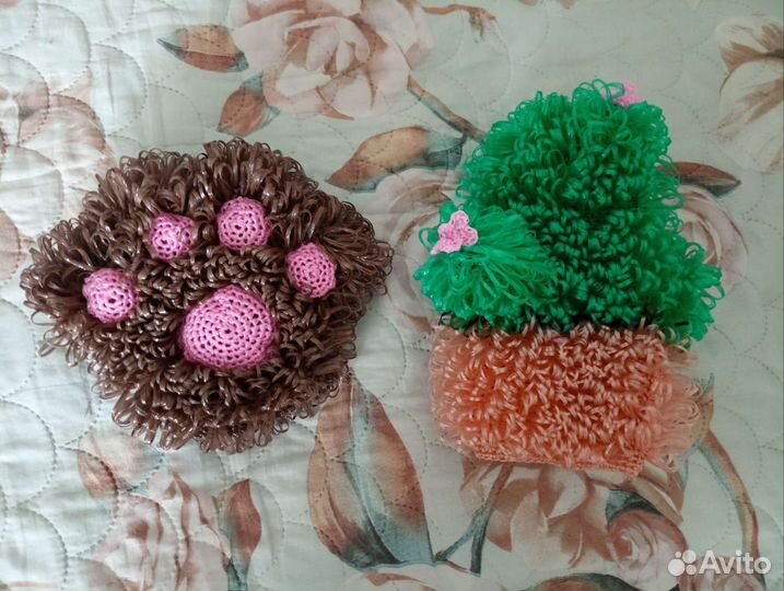 Мочалки детские