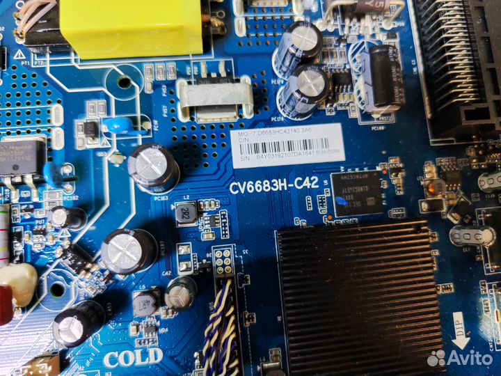 Телевизор Haier 43 SMART TV DX Light(По запчастям)