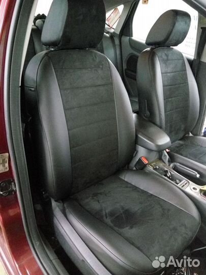 Авточехлы Алькантара на Ford Focus 2 от Автопилот