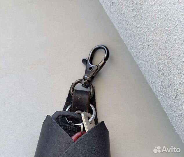 Ключница кожаная. Бетмен. Для ключей