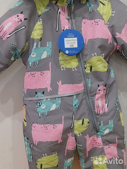 Зимний комбинезон новый 86 размер фирма Lassie