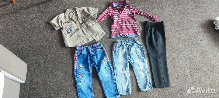 Вещи пакетом на мальчика 98 104