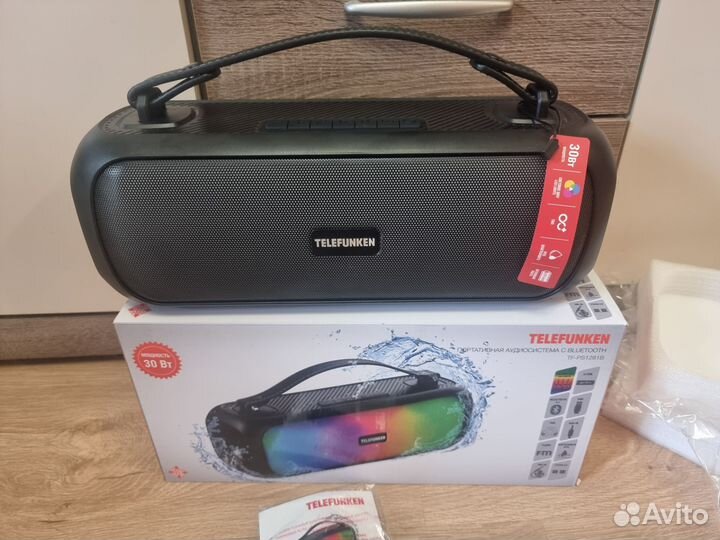Bluetooth Колонка telefunken + подарок)